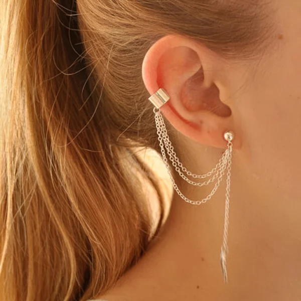 Boucle d’Oreille Feuille