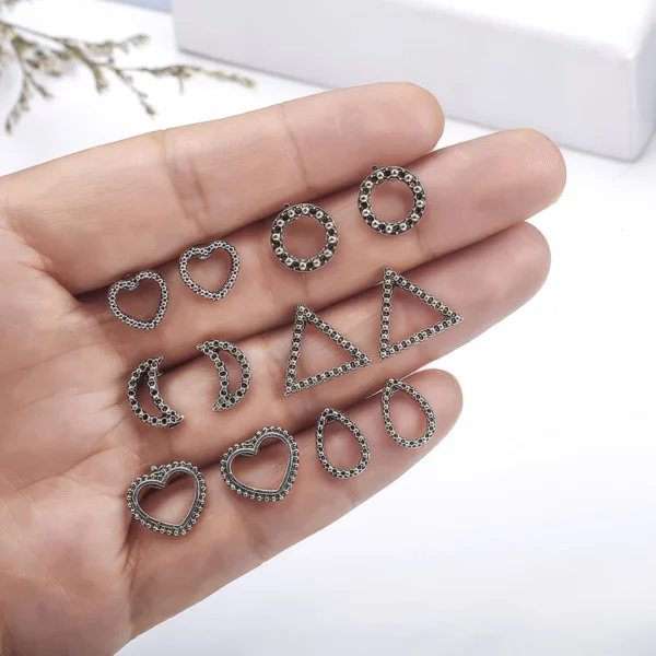 Boucles d'Oreilles Géométriques