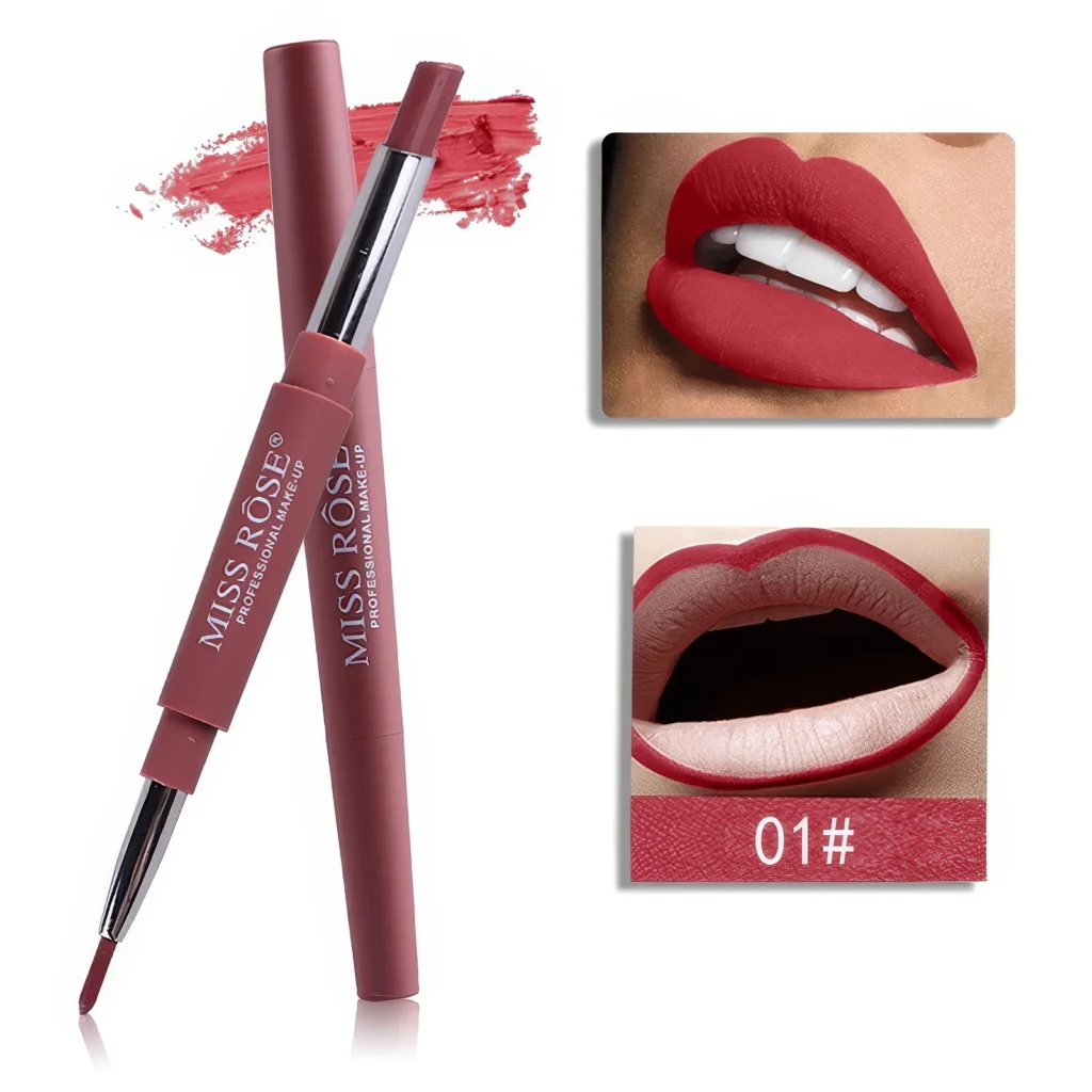 Rouge à Lèvres 2en1 - Liner et Rouge à Lèvres