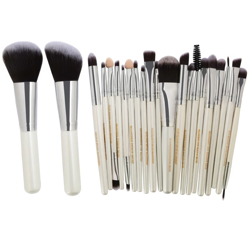 Set de Pinceaux de Maquillage Professionnels - 22 Pièces