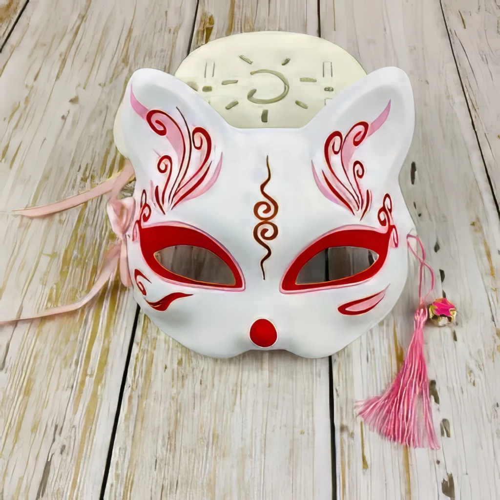 Masque Japonais - Style Kitsune Traditionnel 🎭 – Image 6