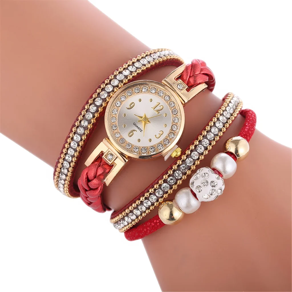 Montre Femme Bracelet - Élégance Strass – Image 2