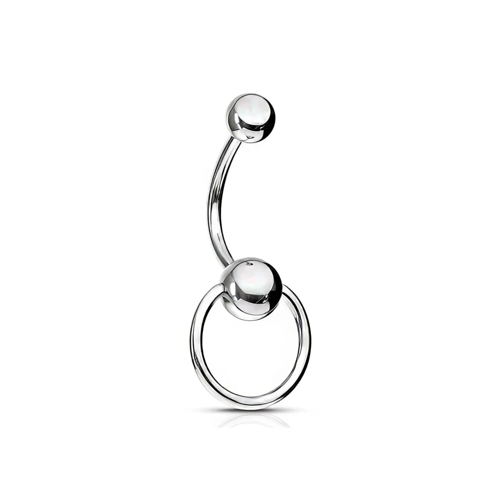 Bijou de Nombril - Anneau Suspendu Chic ✨ – Image 2