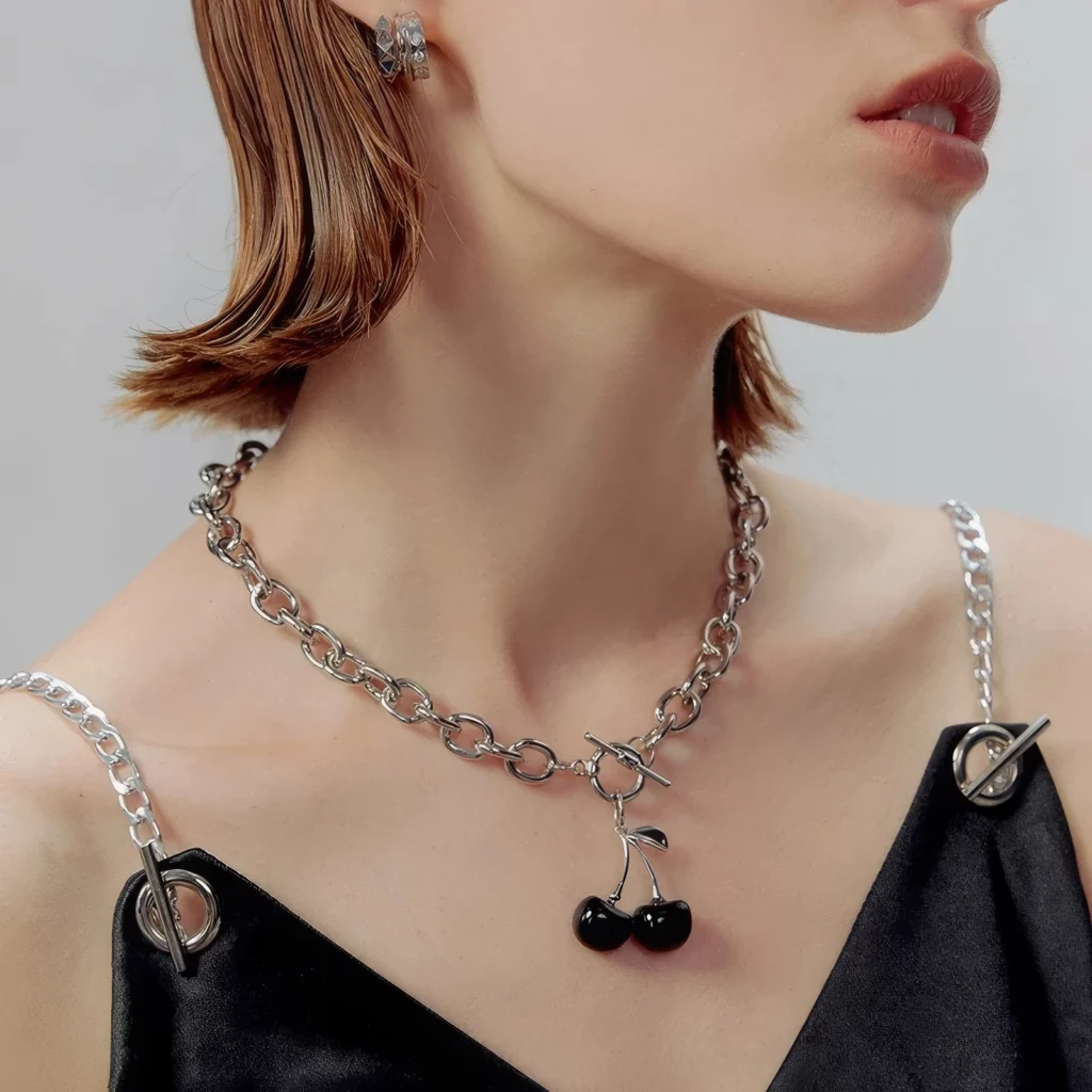 Collier Cerises - Style Audacieux 🍒 – Image 4