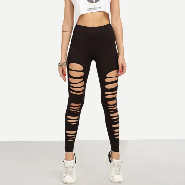 Legging Style Découpé Audacieux 🖤